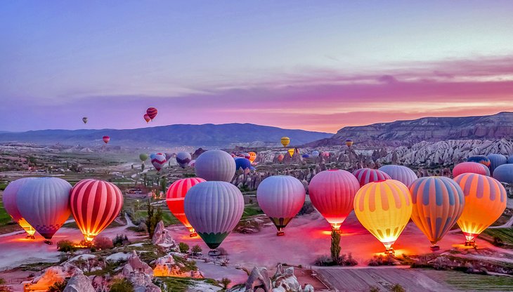 Göreme Area : Cappadocia Private Balloon Flight